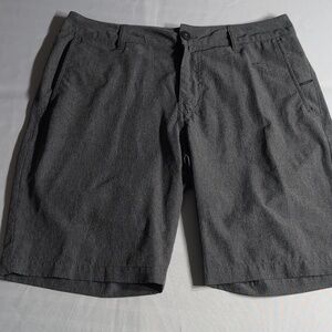 Men's Grey Nitrous Shorts Size 32